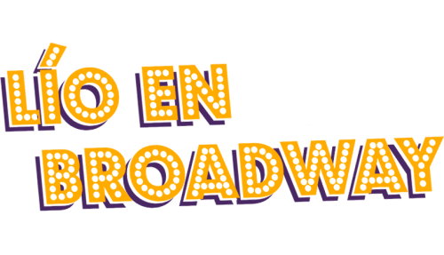 Lío en Broadway Logo